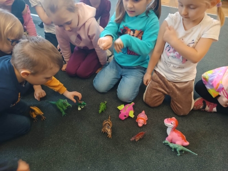 Dinozaury w przedszkolu